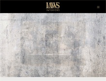 Tablet Screenshot of lawsinteriors.com